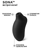 Клиторальный звуковой массажер Lelo Sona, 11,5 см черный, фото 5
