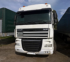 Установка гидравлики на тягач ДАФ под самосвальный полуприцеп