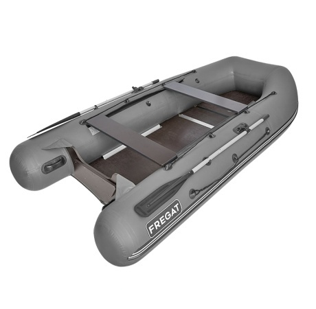 Надувная лодка Фрегат 390 С Серый