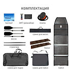 Надувная лодка Фрегат 390 С Серый, фото 6