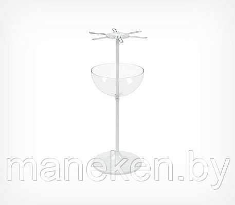 Дисплей 24л с держателем, 6 крючков