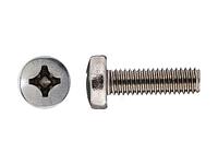 Винт М3х12 мм полусфера, нерж.сталь (А2), DIN 7985 (50 шт в зип-локе) STARFIX