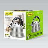 Чайник со свистком 3 л Maestro MR-1320, фото 3