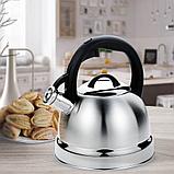 Чайник со свистком 2.9 л Maestro MR-1329, фото 4