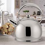 Чайник со свистком 3 л Maestro MR-1330, фото 4