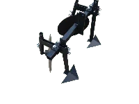 Окучник пропольник ПО 01/75-2К дисковый для китайских мотоблоков