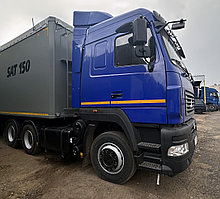 Гидрофикация тягача МАЗ под полуприцеп с подвижным полом