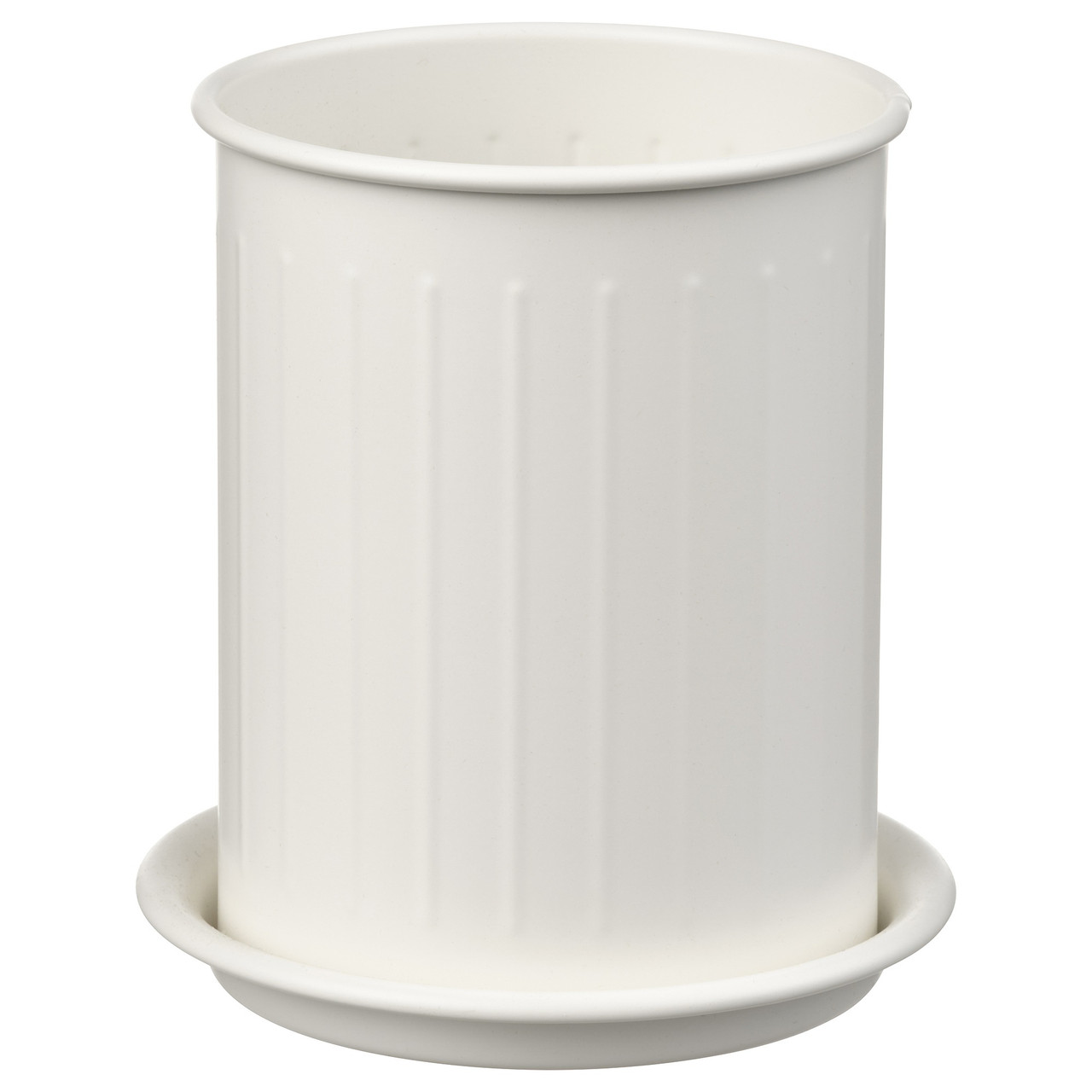 Сушилка для столовых приборов IKEA ВЭЛВОРДАД 13 см белый оцинковка