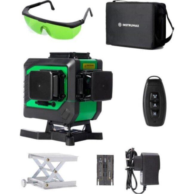 Лазерный нивелир Instrumax Greenliner 3-360/B Set, фото 1