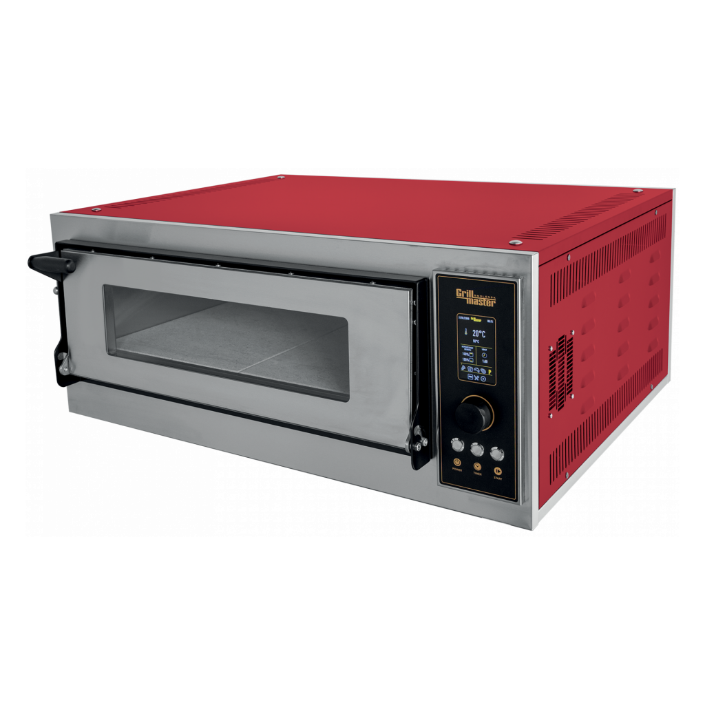 Печь для пиццы Гриль Мастер ППЭ/1-4-35 (с электронной панелью управления) (арт. 70007)