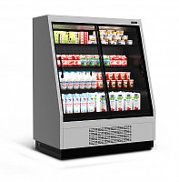 Витрина холодильная Carboma F16-08 Tokyo 2 VV 1,0-1 STANDARD фронт X1 Cube 2 (версия 2.0) 0430