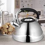 Чайник со свистком 3 л Maestro MR-1338, фото 4