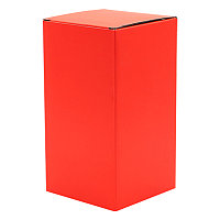 Коробка глянцевая для термокружки Surprise, красная