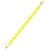 Карандаш с цветным корпусом Largo, желтый