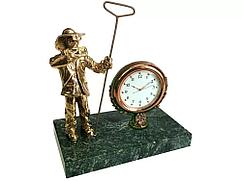 Настольный прибор "Металлург", золотистый/зеленый