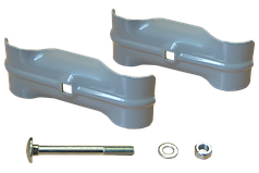 Крепление временного ограждения Clamp 51 RAL 7040