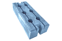 Основание бетонное с отверстиями для трубы 51 мм