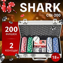 Набор для покера Shark 200, 11,5гр., без номинала (арт. CGI-200)