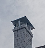 Колпак оцинкованный на трубу дымохода, фото 6