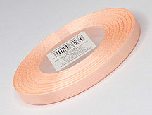 Лента атласная 0,6 см персиковая 32 м (арт.57,132)