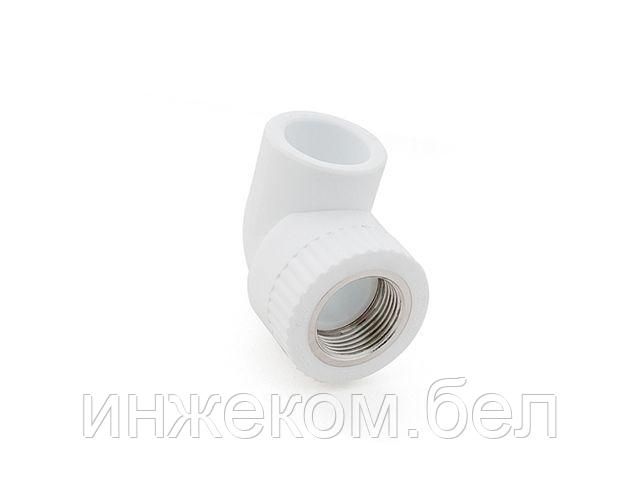 Колено ПП комб. вн. 32х1", бел. РТП (Угольник) (РосТурПласт)