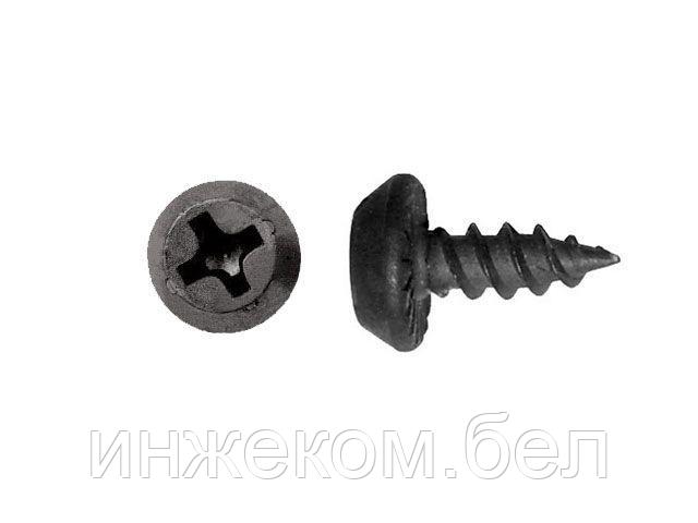 Саморез 3.5х11 мм для лист. металла, фосфат, острый (50 шт в зип-локе) STARFIX