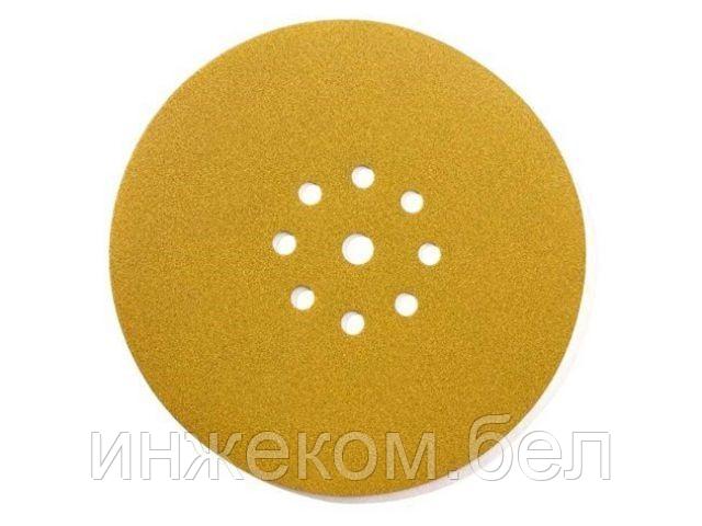 Шлифлист 225мм круг P60 бумага,5 шт., самосцепл. (8+1 отв.) Abraforce