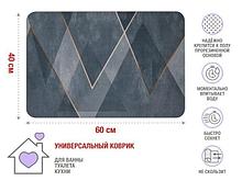 Коврик влаговпитывающий, 40х60 см, серия DIATOMITE, sharp lines, PERFECTO LINEA