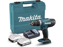 Аккум. дрель-шуруповерт MAKITA 18.0 В, G-series DF 488 D004 в кейсе (18.0 В, G-series 2 акк., 2.0 А/ч Li-Ion,