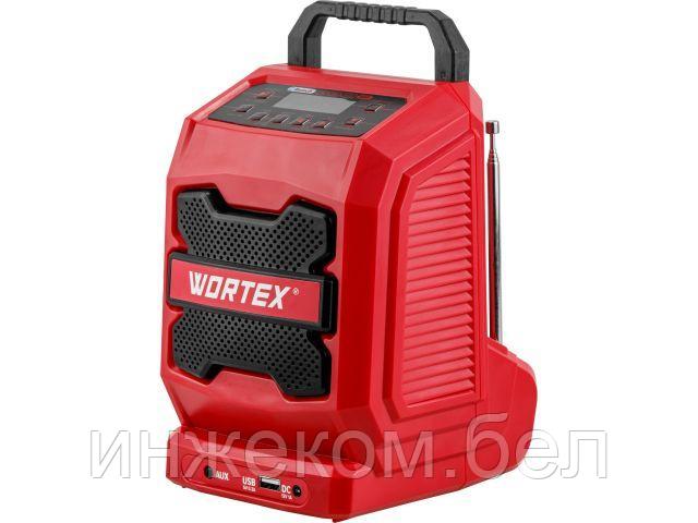 Аккум. радио WORTEX CR 1803 в кор. ALL1 XLT SOLO (FM, AM, Bluetooth, AUX. Работа от аккумулятора и от сети.)