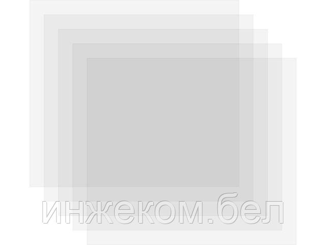 Стекло защитное внешнее к щитку сварщика 137*122, упак/5шт, (пр-во РФ) DGM (для DGM V7000)