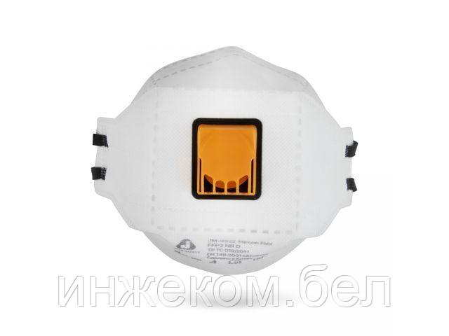 Респиратор JETA SAFETY JM-9322 складн. с клап. FFP2 (до 12 ПДК) (индивид. уп.)