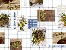 Клеенка столовая, нетканая основа с ПВХ покр., коллекция "DECO", 1 м.пог., PERFECTO LINEA (Отгружаем кратно