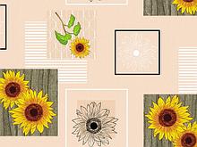 Клеенка столовая, нетканая основа с ПВХ покр., коллекция "DECO", 1 м.пог., PERFECTO LINEA (Отгружаем кратно