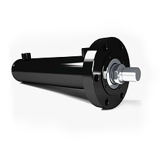 Гидроцилиндр для пресса 5 тонн 50.32х400.65(18) с фланцем