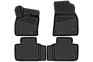 Коврики в салон полиуретан 3D фирма Element Geely Atlas 2WD FX11