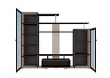Стенка Соло-5 дуб молочный/венге М Стиль, фото 5