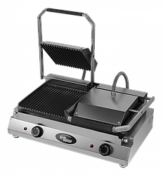 Гриль контактный GRILL MASTER Ф4КТЭ (прижимной) арт. 21703 (новый, без коробки)