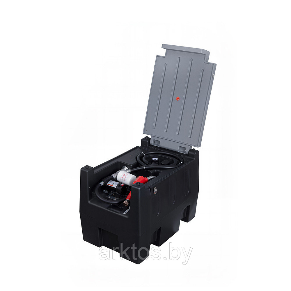 Мобильная заправочная станция DTK 240 с насосом 12/24V, 40 л/мин бак 220л.