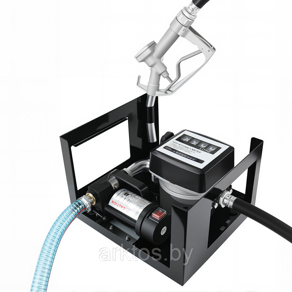 Станция перекачки топлива 12V 40л/мин со счетчиком DCTP40