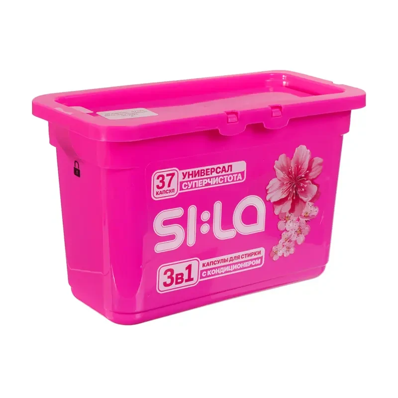 Жидкое моющее средство в капсулах «SI:LA pods»,37шт.