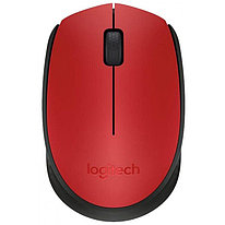Беспроводная мышь Logitech M170, 3 кнопки, 1000dpi, питание 1xAA