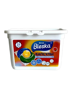Жидкое моющее средство в капсулах «SI:LA BLESKA»,21шт.
