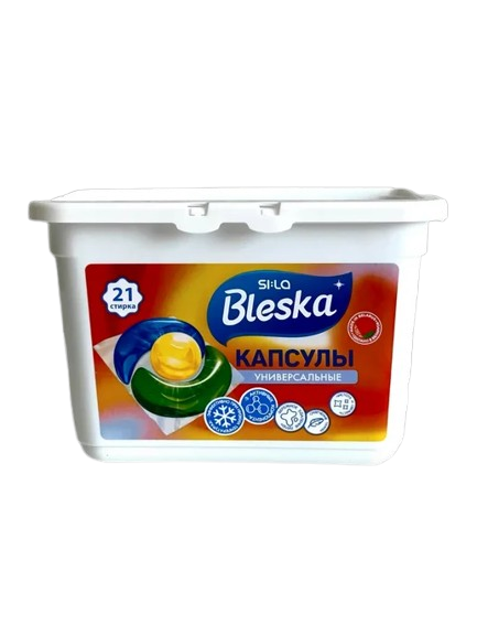 Жидкое моющее средство в капсулах «SI:LA BLESKA»,21шт.