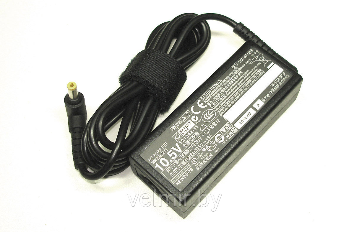 Блок питания (сетевой адаптер) для ноутбуков Sony Vaio Duo 11 10.5V 4.3A  VGP-AC10V8 OEM