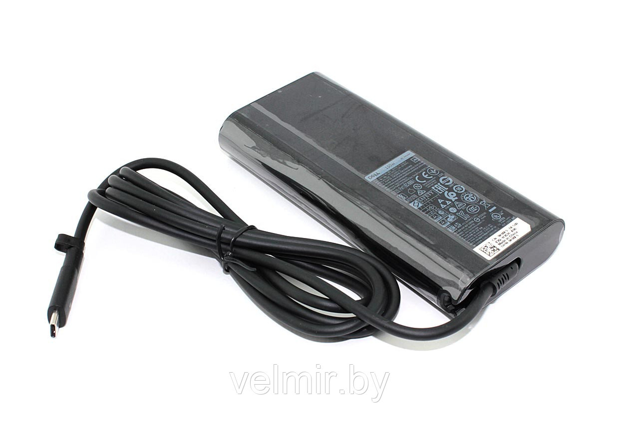 Блок питания (сетевой адаптер) для ноутбуков Dell 20V 6.5A 130W Type-C