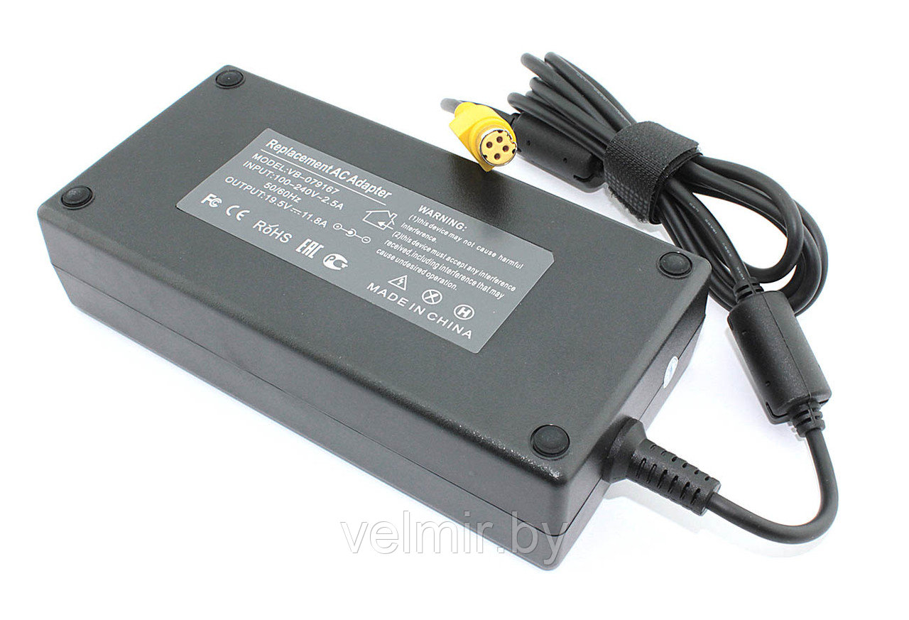 Блок питания (сетевой адаптер) для ноутбуков MSI 19.5V 11.8A 4pin (female) 230W OEM