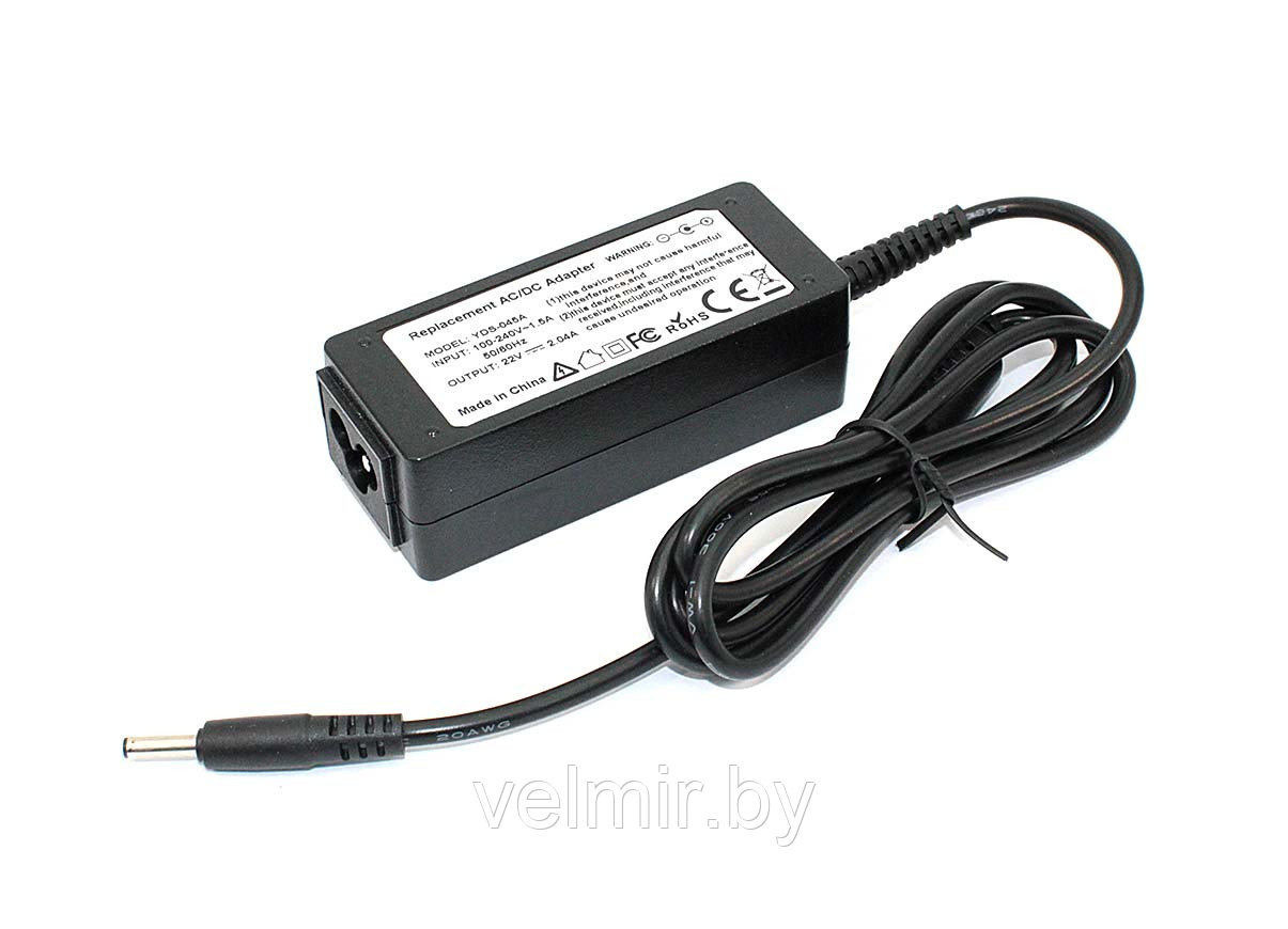 Блок питания (сетевой адатер) для ноутбуков SHARP 22V 2.04A 3.5*1.35 OEM