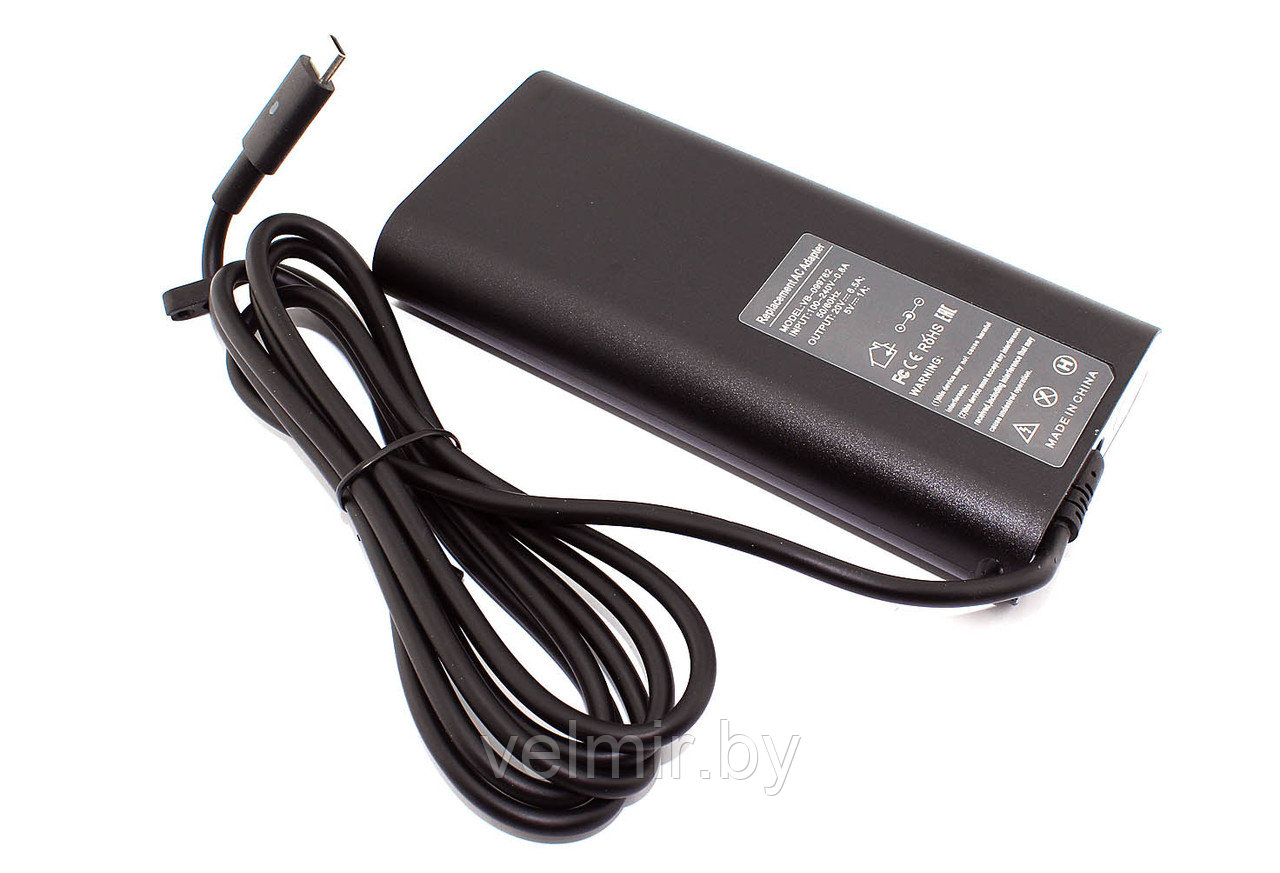 Блок питания (сетевой адаптер) для ноутбуков Dell 5V/20V-6.5A 130W Type-C OEM