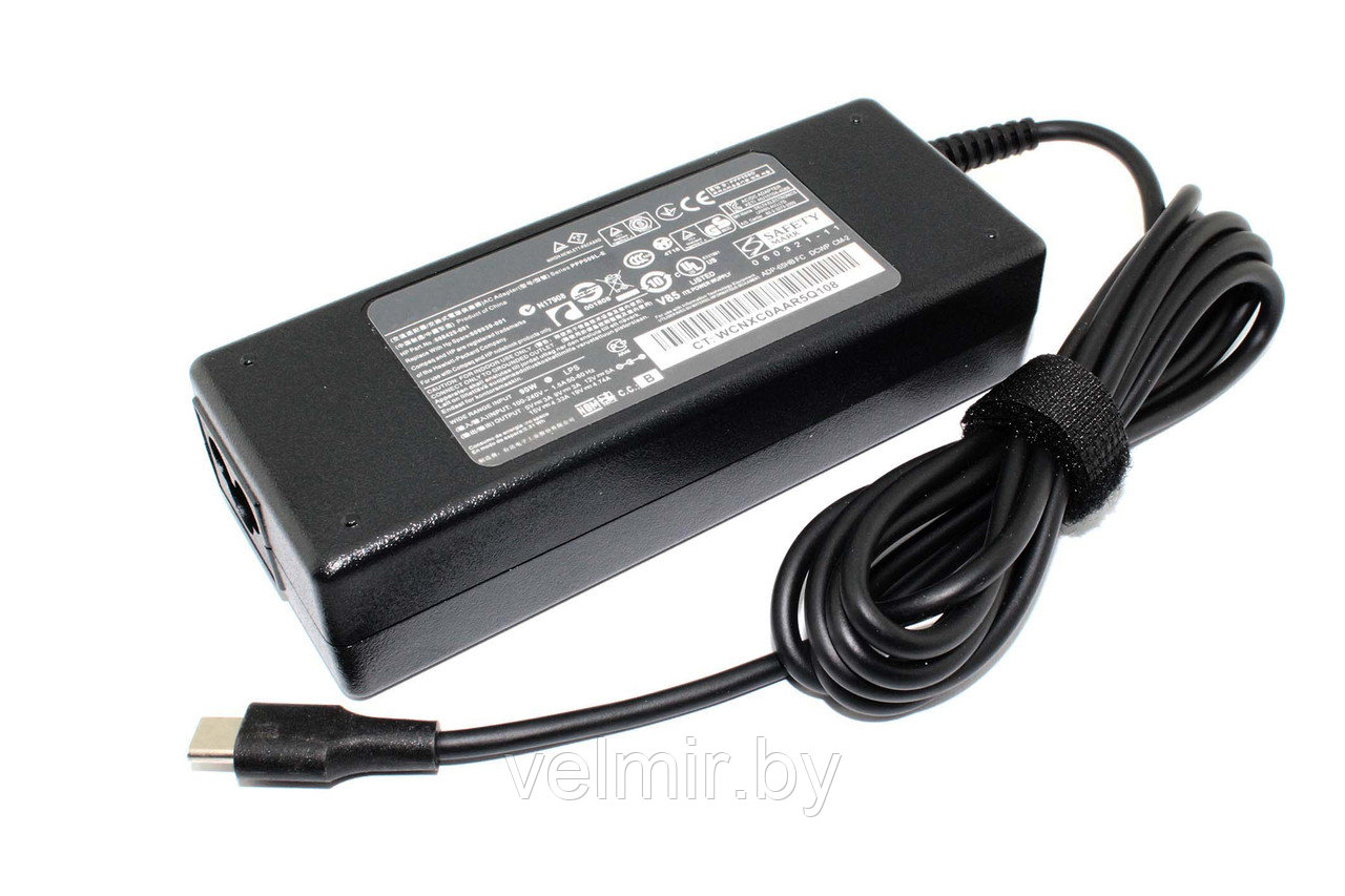 Блок питания (сетевой адаптер) для ноутбуков Asus 5V, 9V, 15V, 20V 3A, 4,5A 90 W Type C